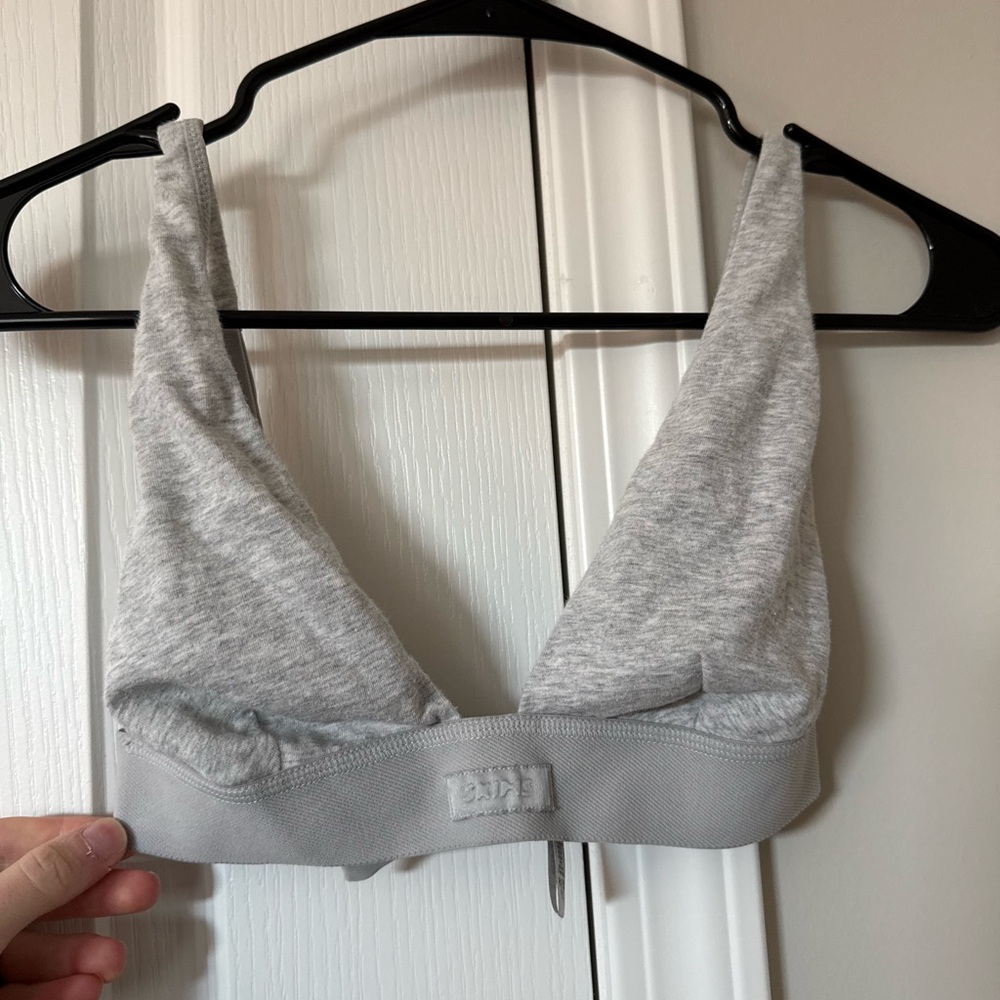 Skims Gray Wireless Bralette | Women’s S